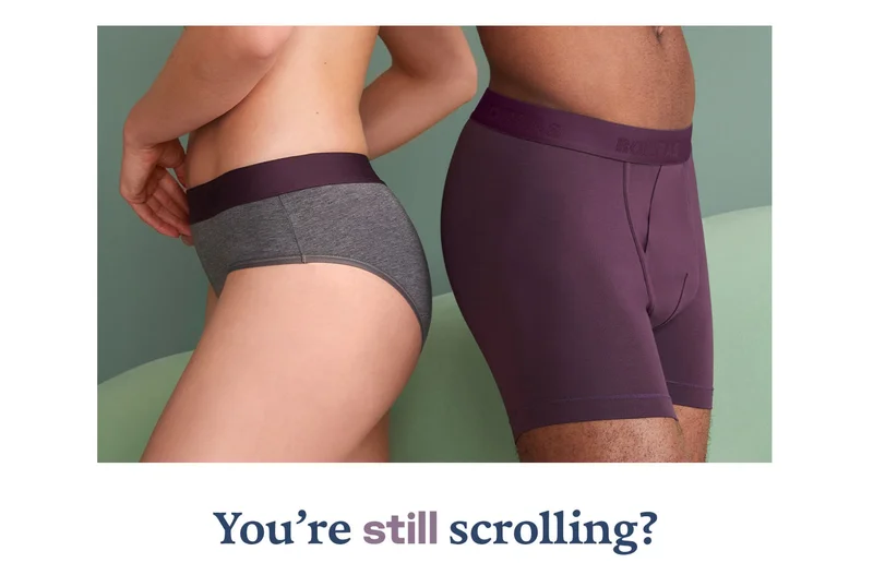 You're still scrolling?