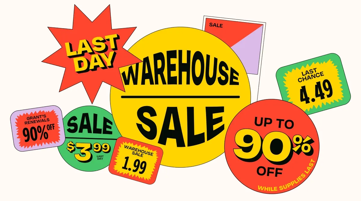 Shop the Warehouse Sale