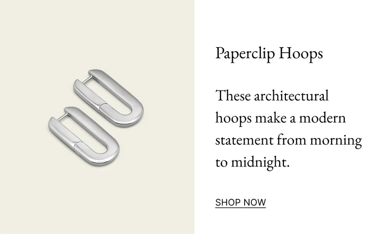 Paperclip Hoops