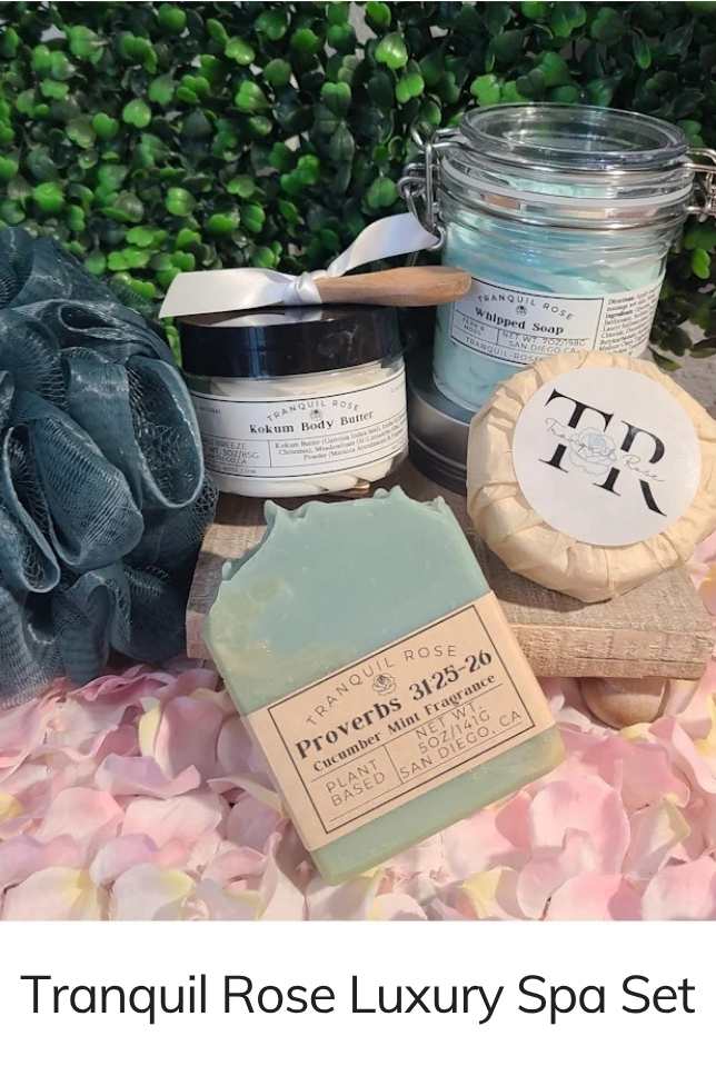Tranquil Rose Luxury Spa Set