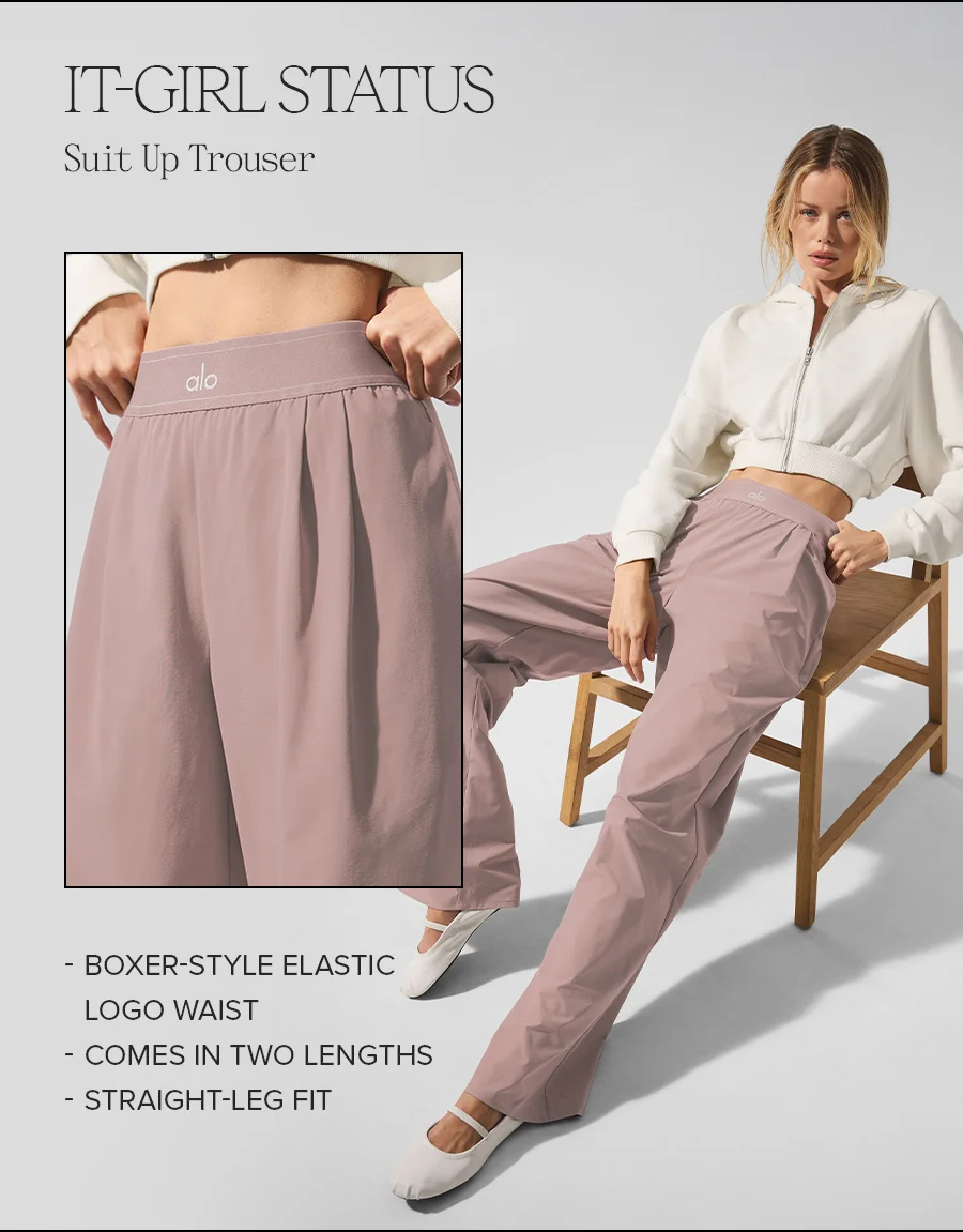 IT-GIRLS STATUS SUIT UP TROUSER