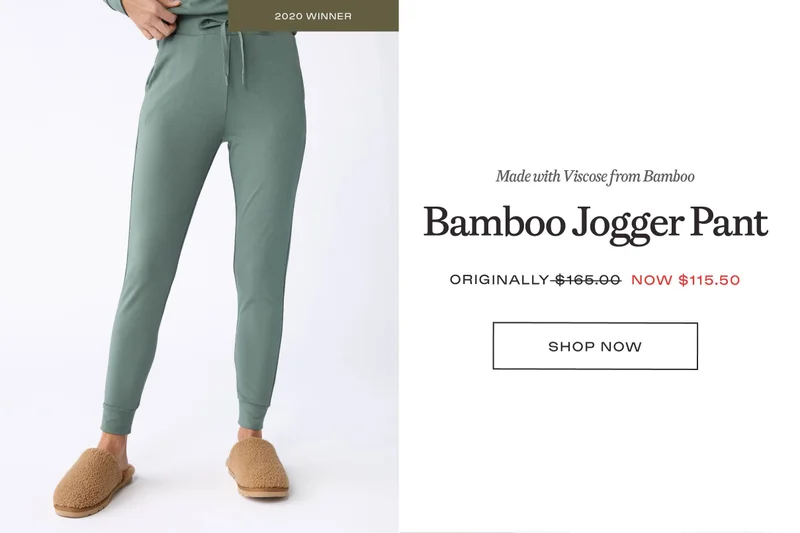 Bamboo Jogger Pant - Shop Now Bamboo Jogger Pant - Shop Now