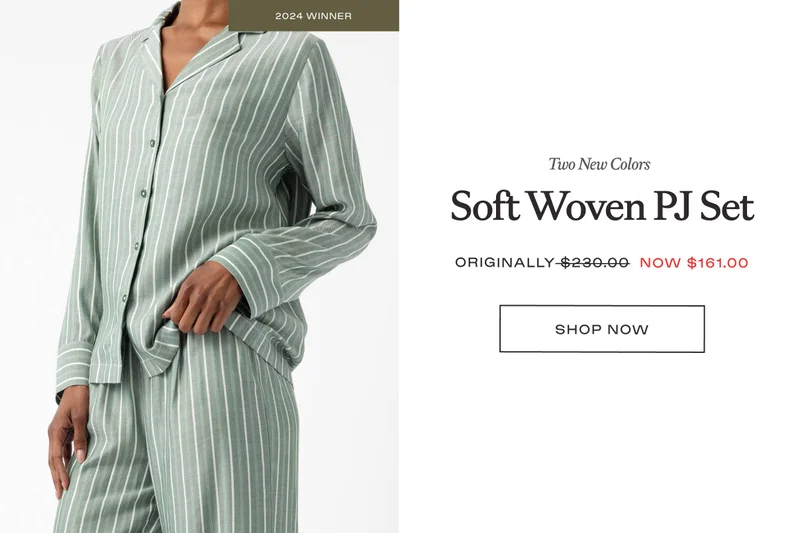 Soft Woven PJ Set - Shop Now Soft Woven PJ Set - Shop Now