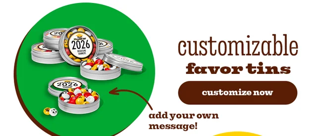 CUSTOMIZABLE FAVOR TINS