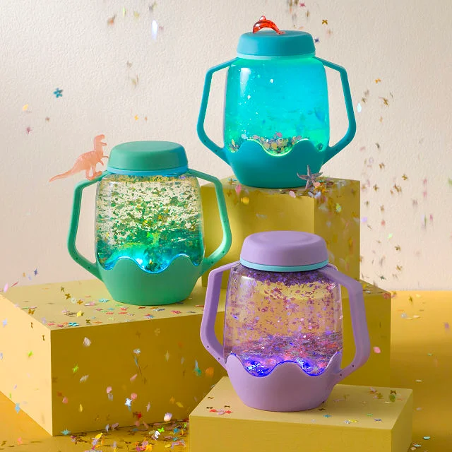 Light Up Sensory Play Jars
