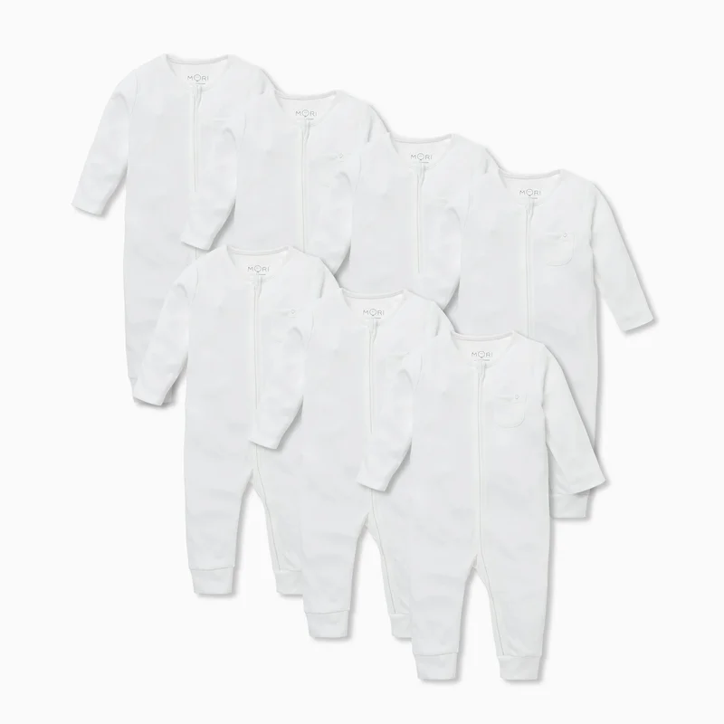 Image of Clever Zip Romper 7 Pack