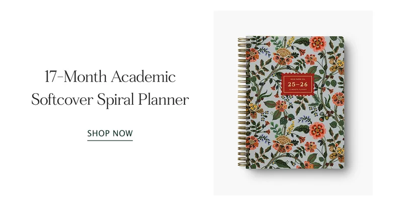 Shop Gracie 17-Month Academic Planner