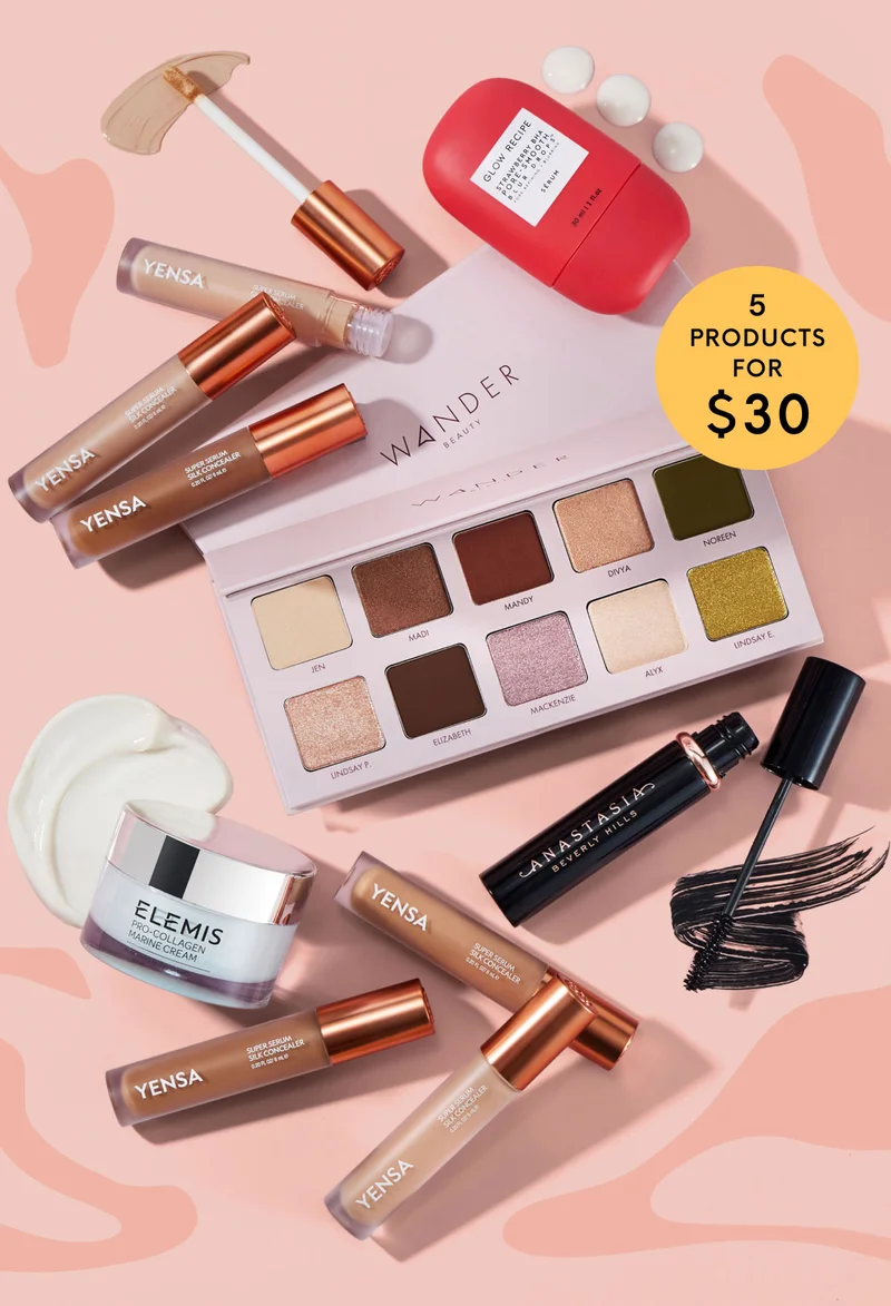 5 PRODUCTS FOR $30