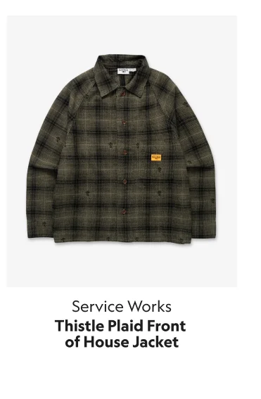 Thistle Plaid Front of House Jacket