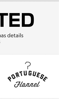 Portuguese Flannel