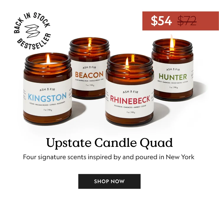 Upstate Candle Quad