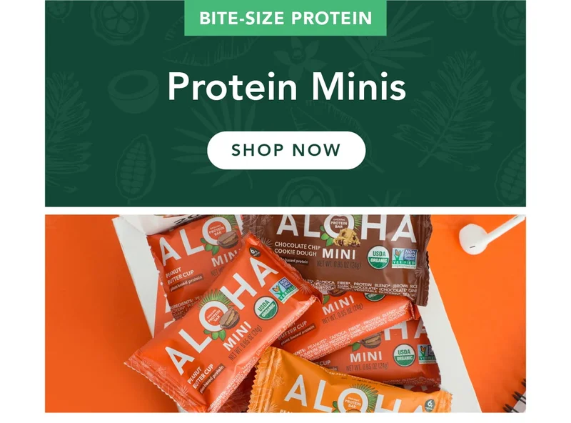 Shop protein mini bars