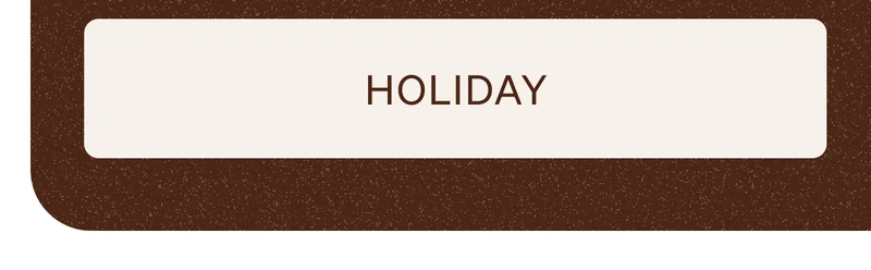 Shop Holiday