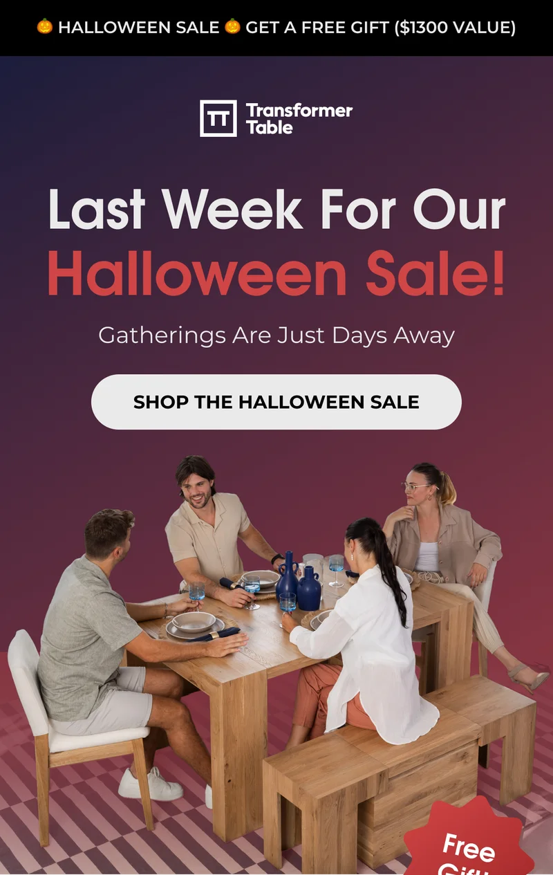 Last Week For Our Halloween Sale!