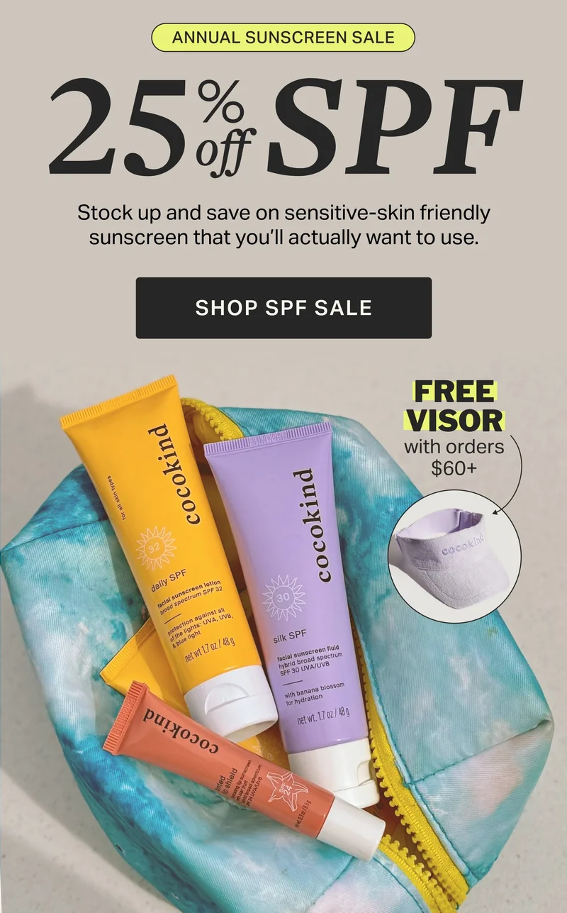 ANNUAL SUNSCREEN SALE
