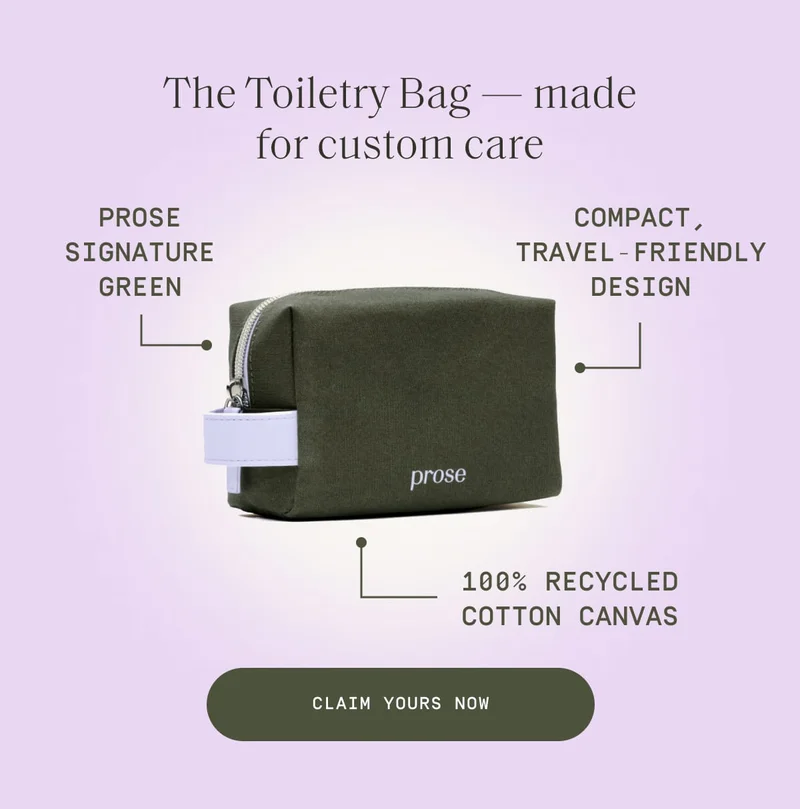 The toiletry bag | Claim yours now