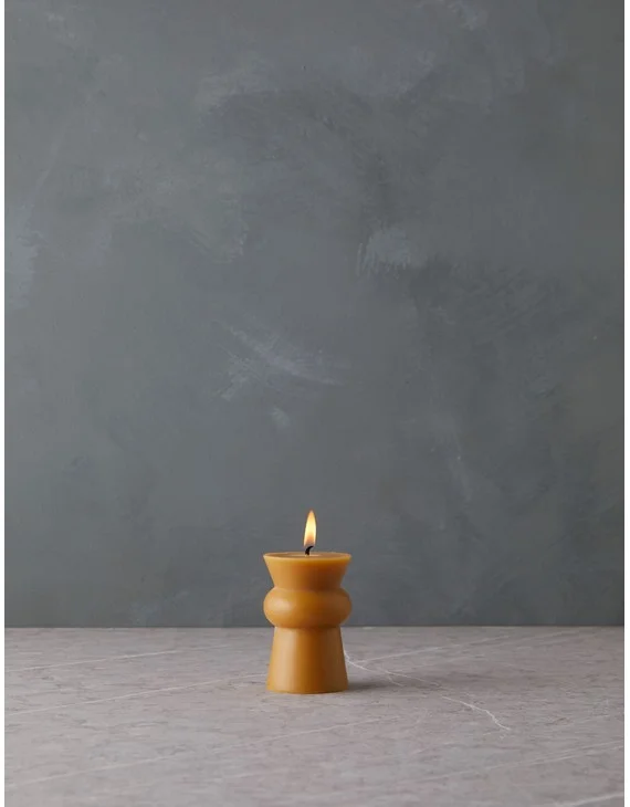 Josee Candle by Greentree Home-Natural / Squat