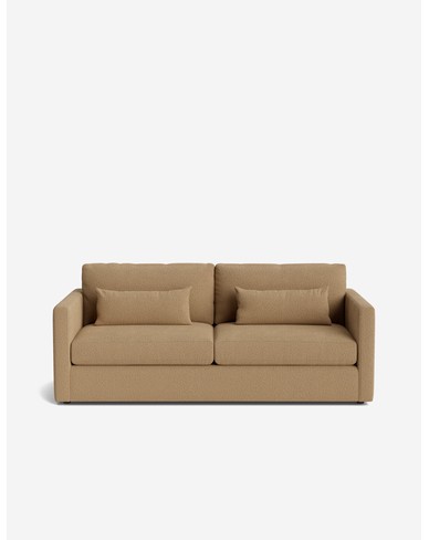 Durham Sofa-Creme Luxe Boucle / 90"W