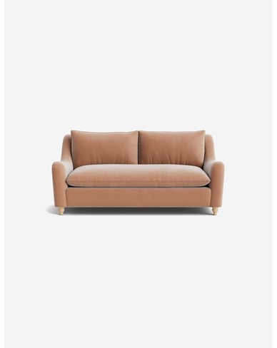 Hennie Sofa - Blush Performance Velvet / 72"W