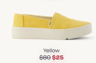 Verona Slip On Yellow Sneaker - Image