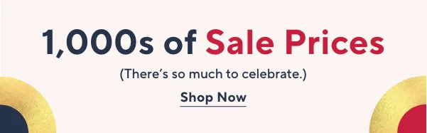 1000s of Sale Prices