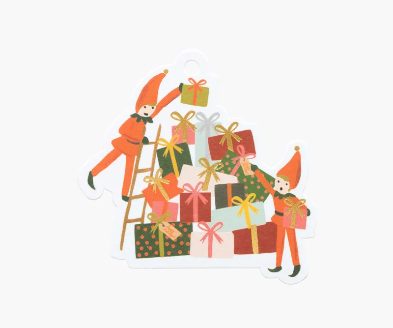 Image of Holiday Gift Tags - Elves