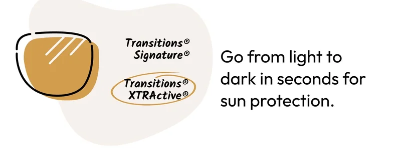 go from light to dark in seconds