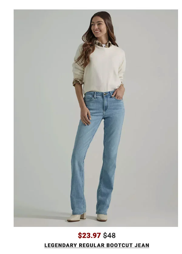Legendary Regular Bootcut Jean