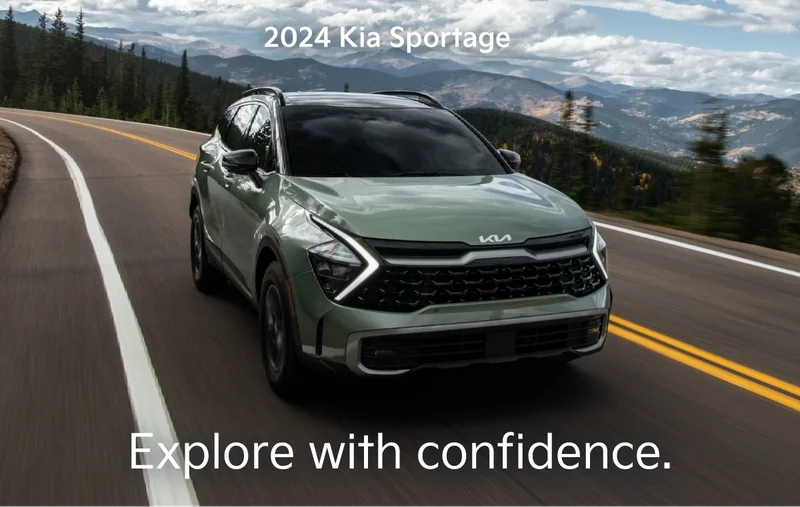 2024 Kia Sportage | Explore with confidence.