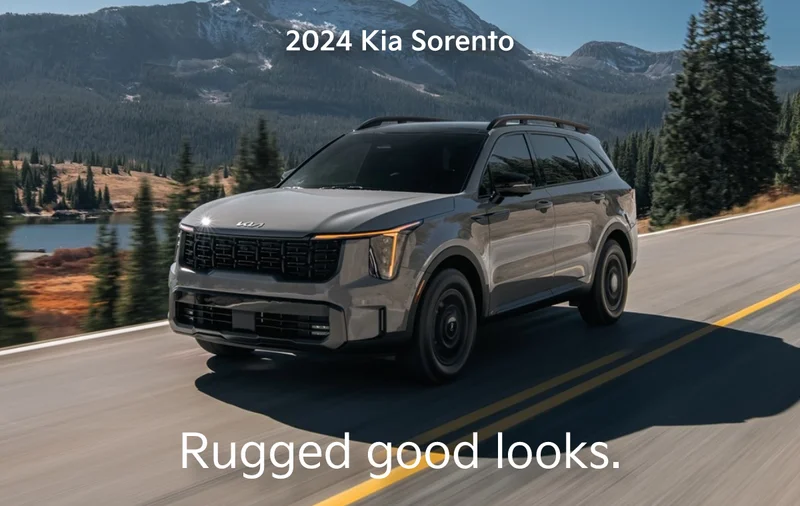 2024 Kia Sorento | Rugged good looks.