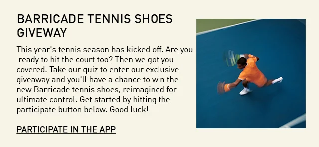 BARRICADE SHOES GIVEAWAY