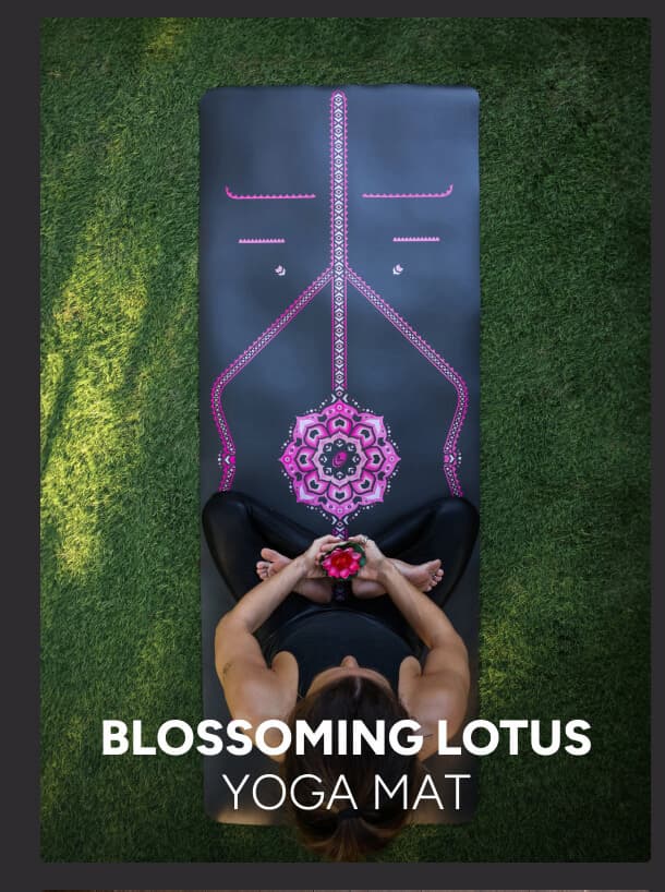 Blossoming Lotus Yoga Mat