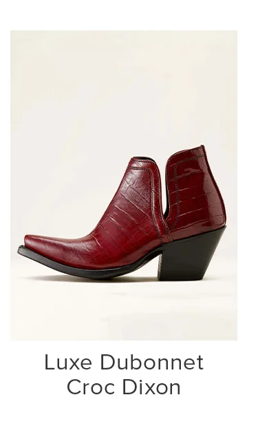 Luxe Dubonnet Croc Dixon