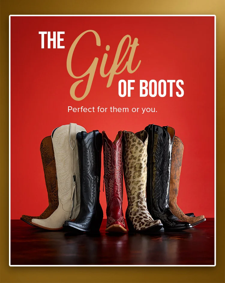 THE GIFT OF BOOTS