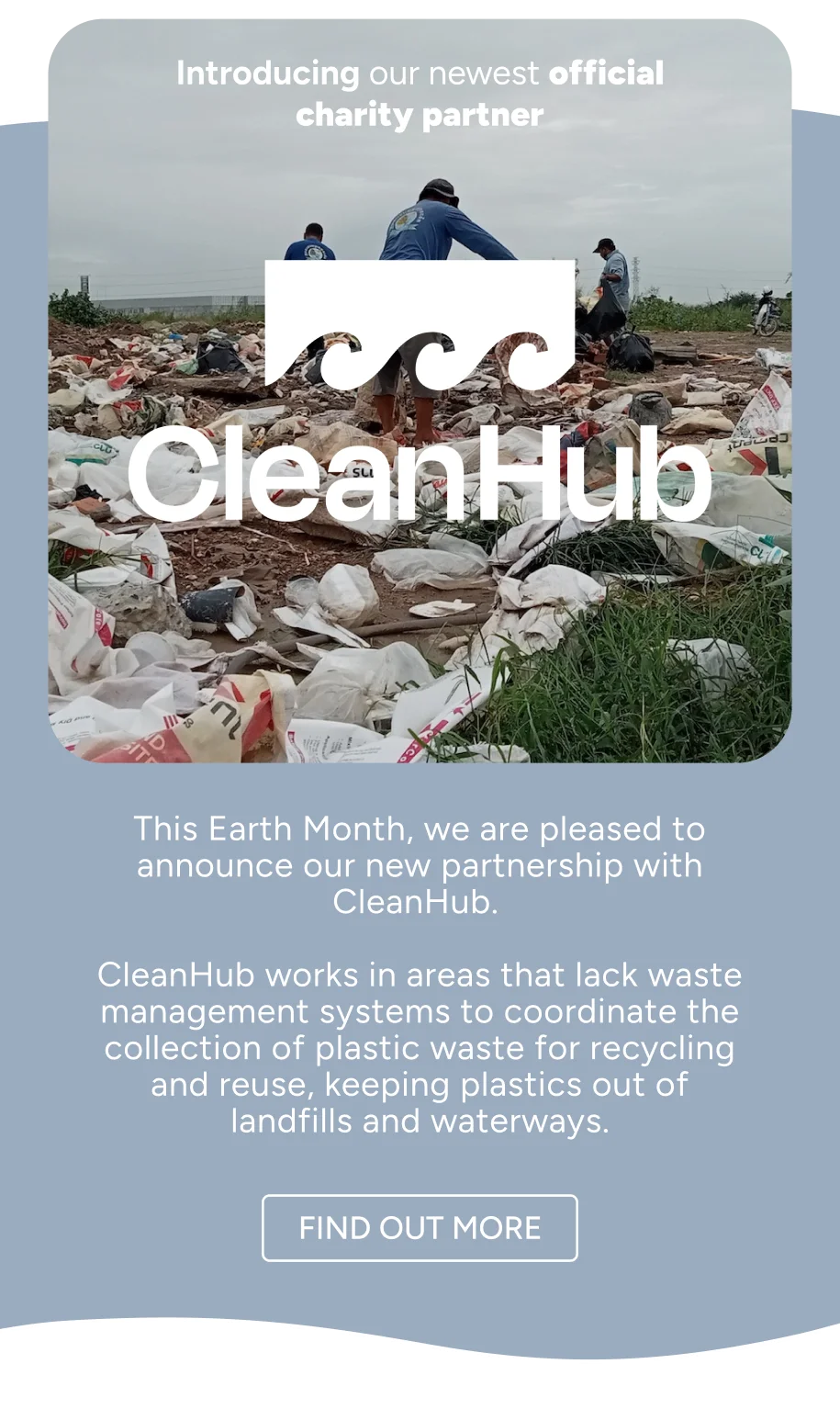 We are pleased to announce our new partnership with CleanHub