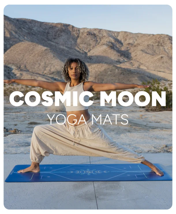 Cosmic Moon Yoga Mat