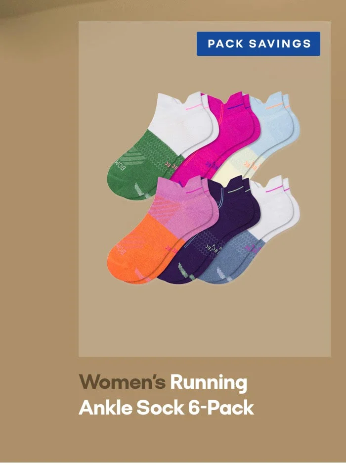 PACK SAVINGS | Women's Running Ankle Sock 6-Pack