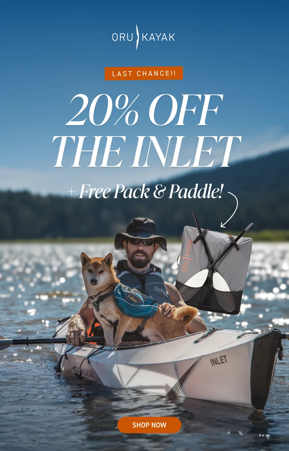 20% OFF INLET + FREE GEAR BUNDLE ($318 VALUE) 20% OFF INLET + FREE GEAR BUNDLE ($318 VALUE)