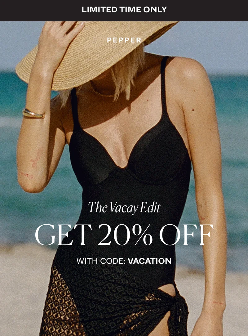 The Vacay Edit: Get 20% Off With Code discount code