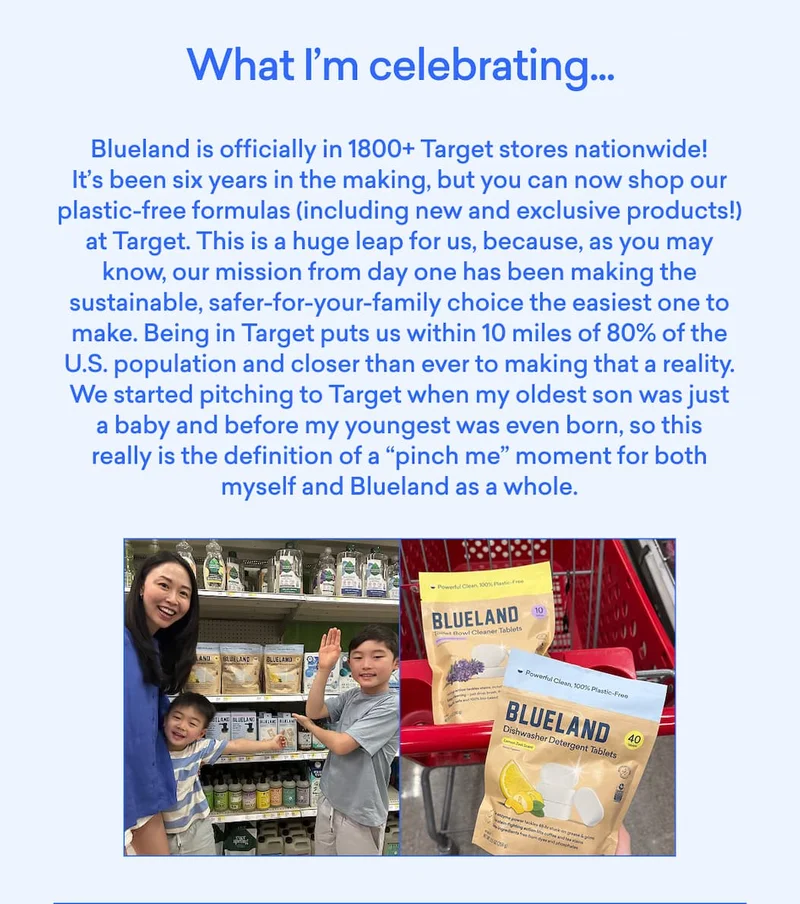 We're in Target!