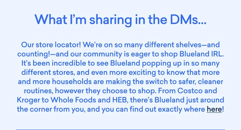 What I'm sharing...