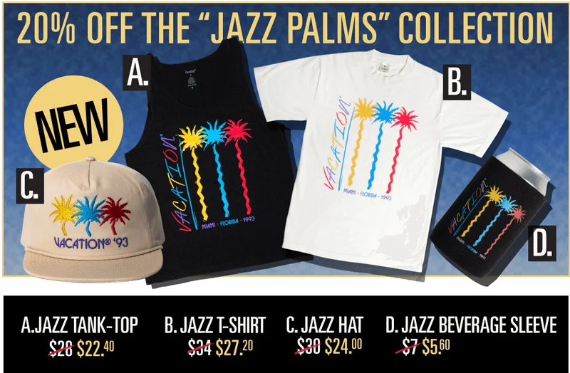 jazz palms shirt