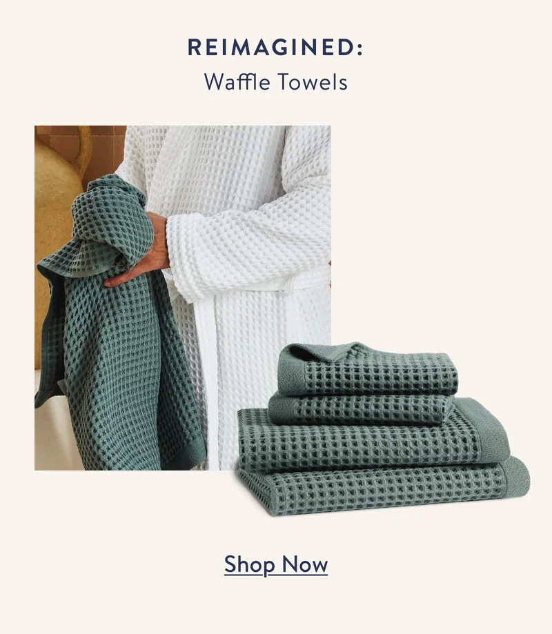 Waffle towels