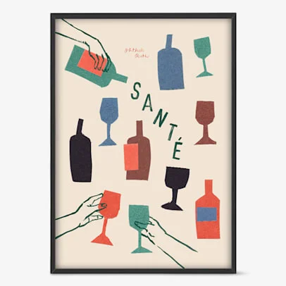 Phthalo Ruth - Santé - Art Print