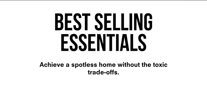 Best selling essentials