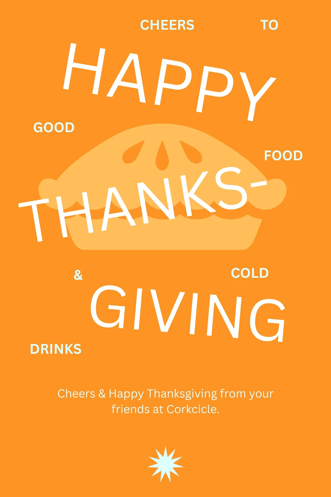 Happy Thanksgiving from Corkcicle!