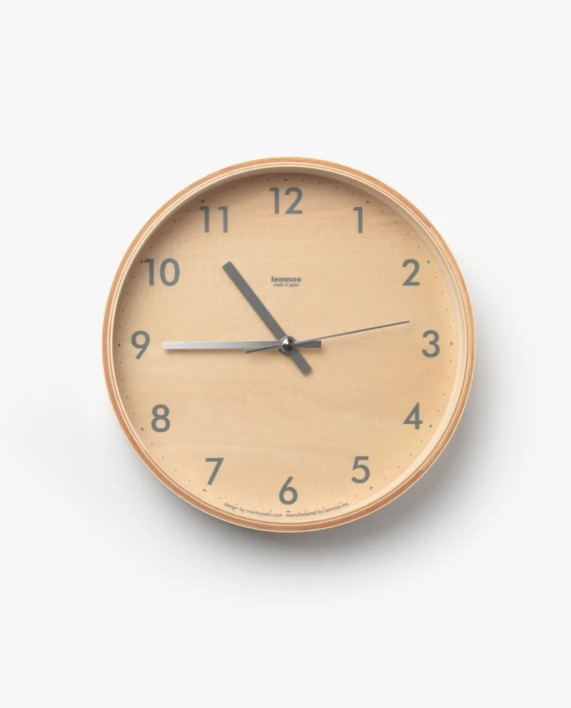 Image of Lemnos Plywood Clock