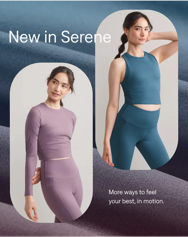 New in Serene: Shop now
