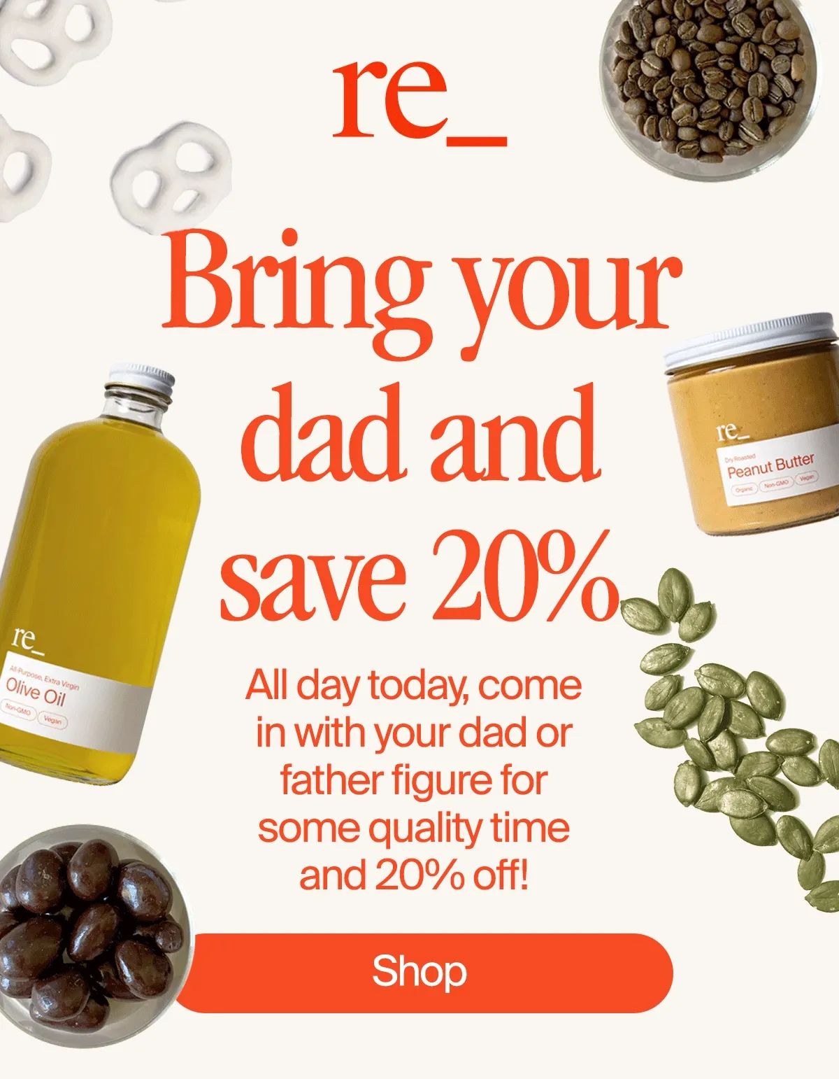 Bring your dad and save 20%