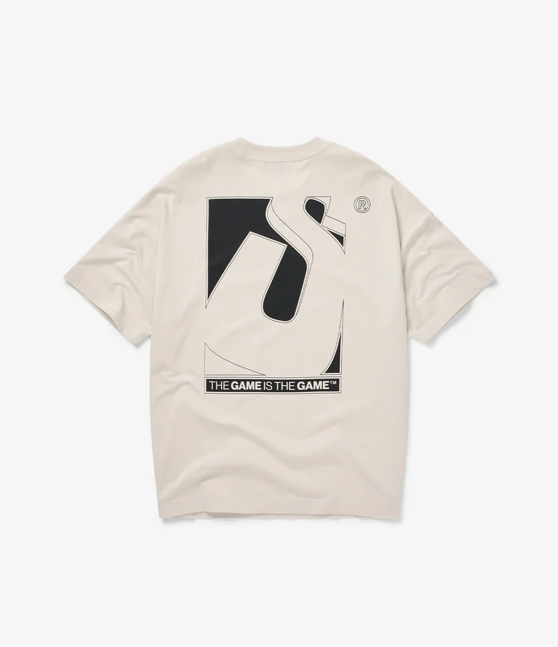 INITIAL BOX T-SHIRT SEA SALT